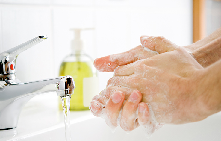 A guide to washing your hands correctly